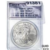 2013-W $1 1OZ SE  ANACS SP70