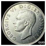 1939 Great Britain Silver 2 Shillings
