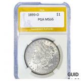 1899-O Morgan Silver Dollar PGA MS66