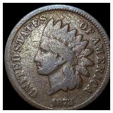 1872 Indian Head Cent NICELY CIRCULATED