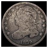 1835 Capped Bust Dime LIGHTLY CIRCULATED