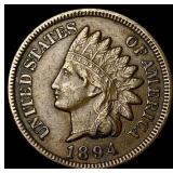 1894 Indian Head Cent CLOSELY UNCIRCULATED