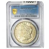 1892-O Morgan Silver Dollar PCGS MS63