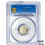 1912 Canada Silver 10 Cents PCGS MS63