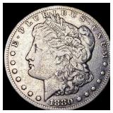 1880-S Silver Morgan Dollar LIGHTLY CIRCULATED
