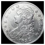 1832 Capped Bust Half Dollar CLOSELY  UNCIRCULATE