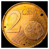 2000 Finland Copper 2 Euro Cent