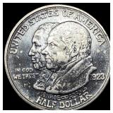 1923-S Silver Monroe Doctrine Centennial Half Doll