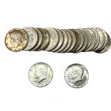 [20 Coins] 1964 Kennedy Half Dollar