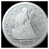 1875-S Silver Twenty Cent Piece NICELY  CIRCULATE