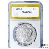 1903-O Morgan Silver Dollar PGA MS64