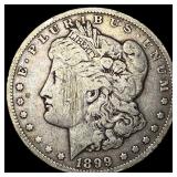 1899-O Micro O Morgan Silver Dollar ABOUT  UNCIRC