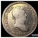 1819 JP Lima Silver 1 Real