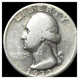 1932-D Washington Silver Quarter NICELY CIRCULATED