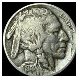 1918-D Buffalo Nickel NEARLY UNCIRCULATED