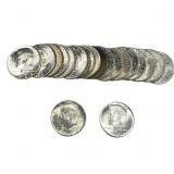 [20 Coins] 1964 Kennedy Half Dollar