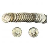 [20 Coins] 1964 Kennedy Half Dollar