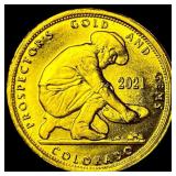 2021 24Kt Gold 0.10 Troy Oz Prospector
