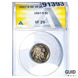 1927-S Buffalo Nickel ANACS VF25