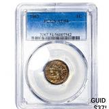 1863 Indian Head Cent PCGS AU58