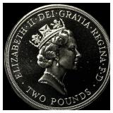 1995 Great Britain 2 Pounds- UN 50th Anniversary