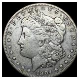 1904-S Silver Morgan Dollar LIGHTLY CIRCULATED