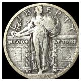 1919-S Silver Standing Liberty Quarter LIGHTLY CIR