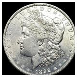 1892 Morgan Silver Dollar CLOSELY  UNCIRCULATED