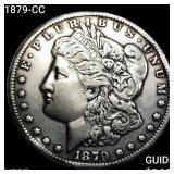 1879-CC Morgan Silver Dollar ABOUT UNCIRCULATED