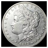 1892-S Silver Morgan Dollar CHOICE AU