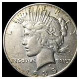 1935 Peace Silver Dollar LIGHTLY CIRCULATED