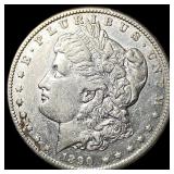 1890-CC Morgan Silver Dollar CLOSELY UNCIRCULATED
