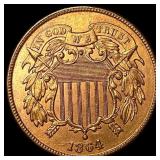 1864 Two-Cent Piece CLOSELY UNCIRCULATED
