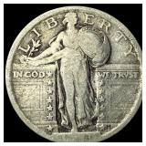 1921 Standing Liberty Quarter LIGHTLY  CIRCULATED