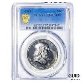 1961 Franklin Half Dollar PCGS PR67 DCAM