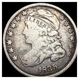 1835 Capped Bust Dime LIGHTLY CIRCULATED