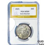 1925 Stone Mountain Half Dollar PGA MS64