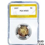 1937 Buffalo Nickel PGA MS65