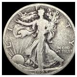 1923-S Silver Walking Liberty Half Dollar LIGHTLY