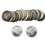 [20 Coins] 1879-1904 Morgan Silver Dollar