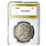 1903 Morgan Silver Dollar PGA MS63