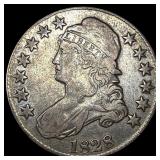 1828 Capped Bust Half Dollar NICELY CIRCULATED