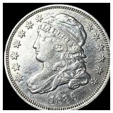 1836 Capped Bust Silver Dime NEARLY  UNCIRCULATED
