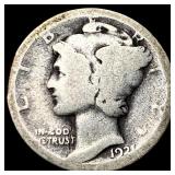 1921 Mercury Dime NICELY CIRCULATED