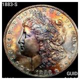 1883-S Morgan Silver Dollar CHOICE BU