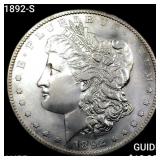 1892-S Morgan Silver Dollar HIGH GRADE+