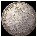 1818 Capped Bust Half Dollar LIGHTLY CIRCULATED