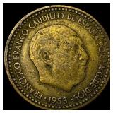 1953 Spain  Peseta