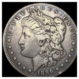 1896-S Silver Morgan Dollar LIGHTLY CIRCULATED