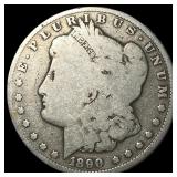 1890-CC Silver Morgan Dollar LIGHTLY CIRCULATED